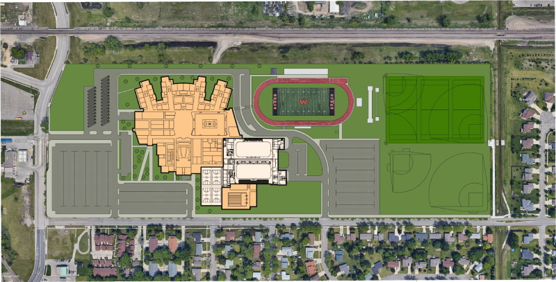 High School Site Plan