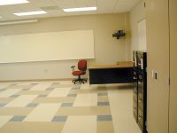 Classrooms in the ninth grade center have flooring and white boards installed and furniture is being moved into the rooms. Students and staff will move into the center Dec. 19 and begin using the space after winter break.